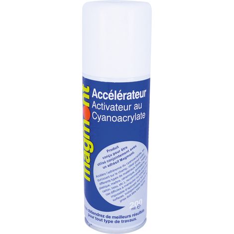 Accélérateur cyanoacrylate 200 ml, MAGMONT. (1/3)