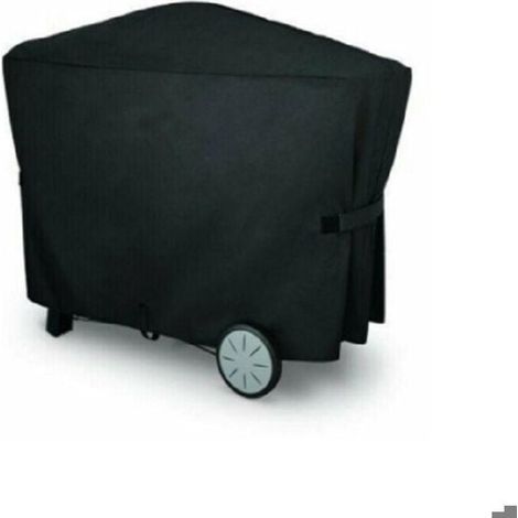 Waterproof cover for Weber Q2000/Q3000 grill (112x64x95cm) - UV and weather resistant for outdoor use. (1/4)