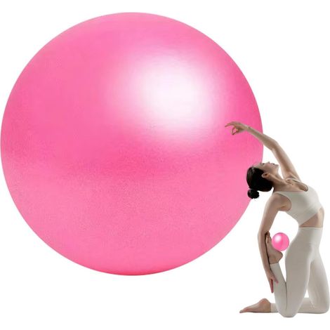 Ballon De Pilates 15 et 25 cm Entraînement de stabilité du tronc en PVC Petit Ballon De Pilates Pour Gym À Domicile Studio De Yoga Grossesse Fitness Méditation Modelage Global (1/5)