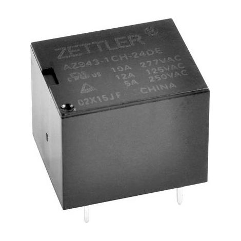 Zettler Electronics AZ943-1CH-24D Relais pour circuits imprimés 24 V/DC 15 1 inverseur (RT) 1 pc(s) (1/2)
