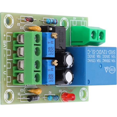 12V-Batterieladegerät XH-M601 Steuermodul mit Überlastschutz und automatischer Abschaltung für Wohnmobil-Wechselrichter und Solarpanel (1/5)