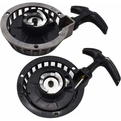 Démarreur Facile à Tirer,Tianer 2 Pièces Mini Démarreur à Traction en Alliage Démarrage Rappel Tirez Démarrer Lanceur de Recul Facile Tirer pour 2 Temps 49CC Pocket Bike Minimoto ATV Quad Scooter. (1/5)