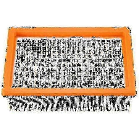 Lot de 6 filtres de rechange pour aspirateur Karcher MV4, MV5, MV6, WD4, WD5 et WD6 (filtre à foie inclus). (1/4)