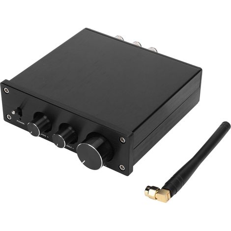 Amplificateur de puissance Bluetooth 5.0, puce QCC3008, 2 canaux 50W + 1 caisson 100W, YJ-TPA3116, DC18V-24V (1/5)