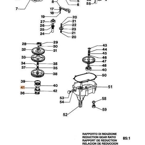 ORIGINAL-ABSTANDSHALTER EMAK 028200032