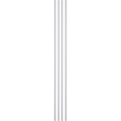 Smart Tiles Smart Edge Adria - bande adhésive finition grise x4 - 45.72 x 0.68 cm