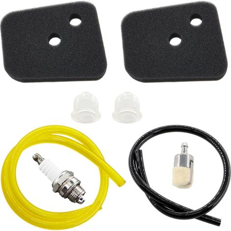 Kit de filtre à air et tuyau de carburant pour taille-haie Husqvarna 122 HD45 122HD60 322HD60 CHT220 CHT220L, Jonsered HT2223T HT2218, taille-haie McCulloch SuperLite 4528 523013401 (1/5)