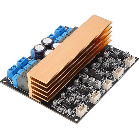 Carte d'amplificateur numérique, module AMP, composants audio, 4 canaux sonores, haute puissance, TPA3255, classe D (1/5)