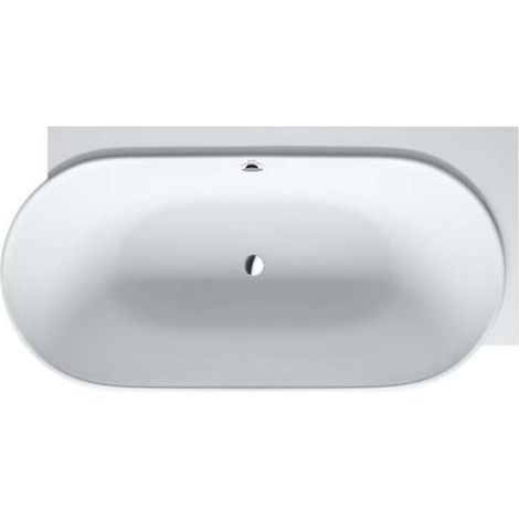 Baignoires Duravit Luv, angle à droite, 2 pentes de dos, (1/4)