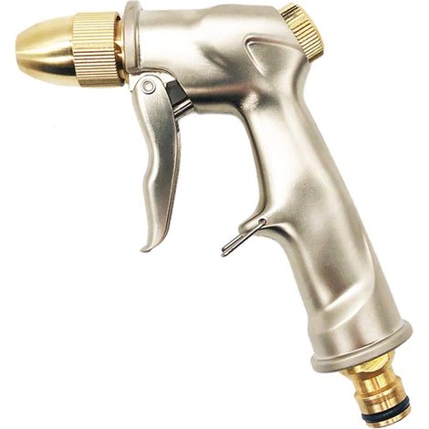 Sprinklers d'irrigation de jardin Pistolet d'eau Nettoyeur haute pression Tuyau d'arrosage Buse adjutable eau Pistolet laveur de voiture outil de nettoyage (1/5)