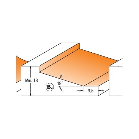 990.505.11 FRESA PARA PLAFONES HOR.C/RODAM.HM S=12 D=89X15    (B2) (1/5)