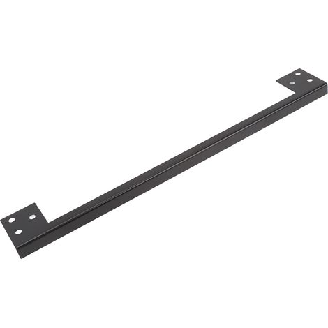 Plaque de protection de loquet de porte en acier inoxydable avec sécurité accrue, en forme de L, pour poignée et pêne dormant, 17,78 cm / 7 po (1/5)