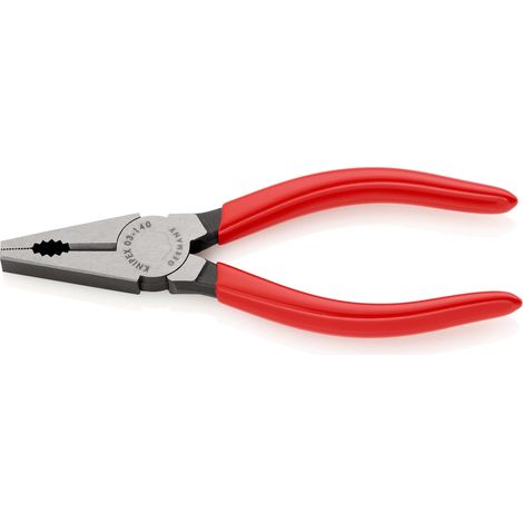 KNIPEX 03 01 140 EAN Pince universelle gainées en plastique atramentisée noire 140 mm