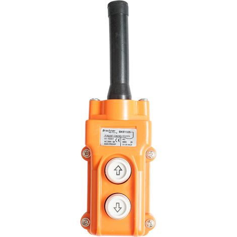 Telecomando industriale con 2 comandi AC 250V/5A-500V/2A Breckner Germany (1/5)