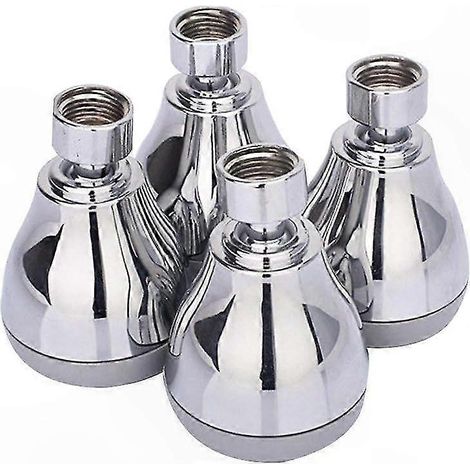 Set mit 4 Solarduschköpfen für Schwimmbad, Camping und Outdoor-Aktivitäten, wassersparendes Design (6,5 x 6,5 cm) (1/4)
