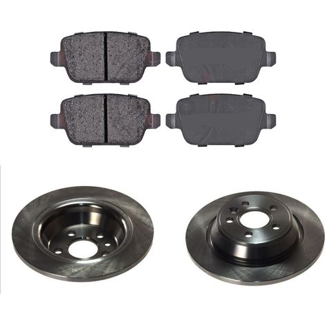 KIT FRENI POSTERIORI compatibile con FORD KUGA I - DISCHI + PASTIGLIE OEM: FDB1917 / 17742 /SOSTITUZIONE DIRETTA/BASSA POLVERE/SILENZIOSO (1/5)