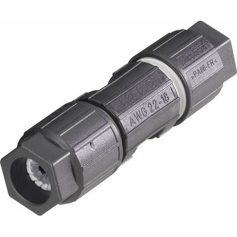 Prolongateur de câble QUICKON Phoenix Contact Q 1,5/4IDC/24-24KU-KU BK 1642153 1 pc(s) (1/2)