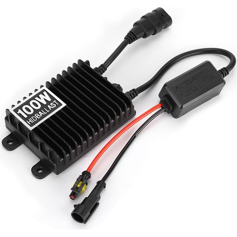 Ballast 12V 100W pour lampe xénon stabilisateur bloc d'allumage accessoire auto (1/5)