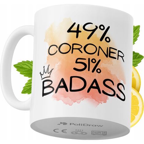 Lustige Tasse für Gerichtsmediziner – Kaffee- oder Teetasse mit witzigem Textdesign – ideal für Geburtstage, Namenstage, Feiertage und besondere Anlässe. Hochwertige Tasse für Zuhause, Büro und Arbeit