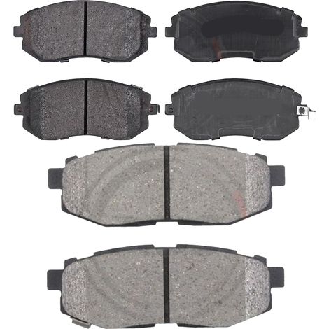 KIT PASTIGLIE FRENO ANTERIORI E POSTERIORI compatibile con TOYOTA SIENNA (L3) / PASTIGLIE FRENANTI AUTO OEM P 83 145,P 83 152 / SOSTITUZIONE DIRETTA / BASSA POLVERE / SILENZIOSO