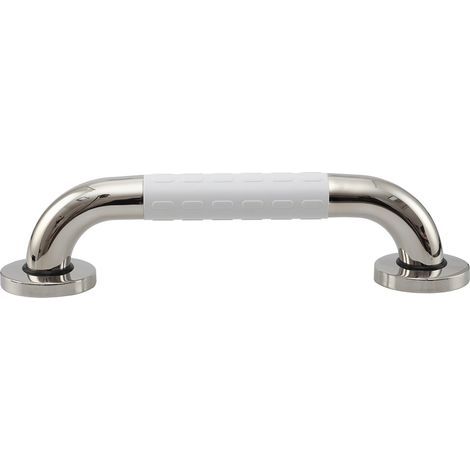 Barre D'appui WC, Acier Inox Maintien Poignée Douche, Barre de Maintien Douche Pour Salle de Bain WC 30cm pour Personnes Âgées/Handicapées/Enfants/Enceinte,Poignée Baignoire (1/5)