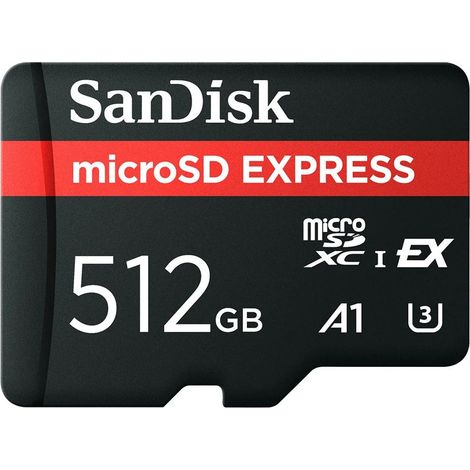 Scheda di memoria microSD - SANDISK - Express - 512 Go - 880MB/s - Alta prestazione 4K