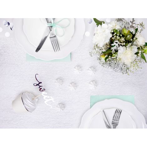 Rete decorativa - Fibra, argento, 0,36x9m (1/2)
