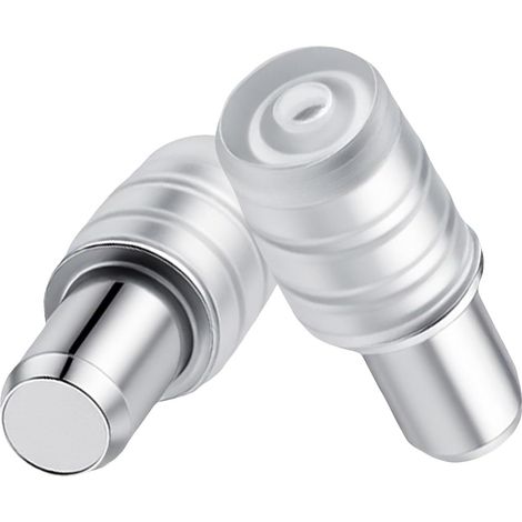 Lot de 70 supports d'étagères 5 mm,broches d'étagères, supports d'étagères pour étagères, supports de planches d'armoire, pour armoires de cuisine, armoires, étagères, bois, verre, etc, avec manchons (1/5)