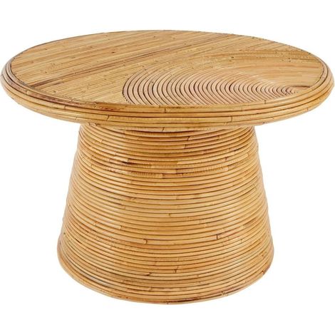 Tavolino beige tanae 70x70x45cm - Atmosphera créateur d'intérieur (1/4)