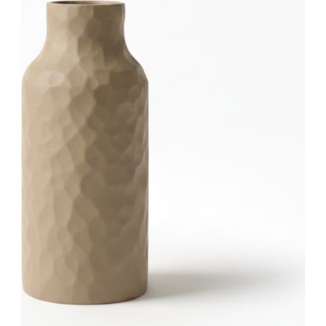 Vase beige flou pour fleurs, élégant (1/3)
