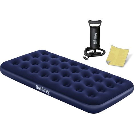 Colchón hinchable 188x99x22 cm con bomba de pistón Bestway 67001