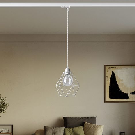 Creative Cables Diamond Cage Pendelleuchte für Schienensysteme – Leuchtmittel nicht enthalten (1/4)