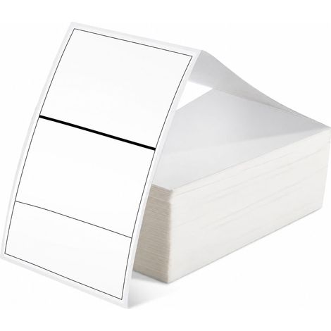Étiquettes thermiques pack de 500 Étiquettes de transport thermiques 4xl - - Étiquettes autocollantes 10 x 15 cm, résistantes aux rayures, à l'eau, aux taches, à la poussière et à la graisse, blanches (1/5)