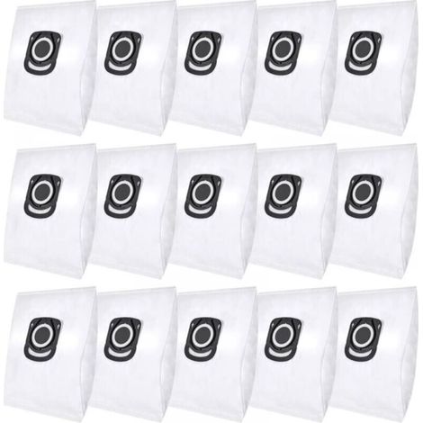 Lot de 15 sacs d'aspirateur pour Rowenta Hygiene+ ZR200520 ZR200720 Swirl R39 Sacs à poussière pour Rowenta Compact Power, X-Trem Power & Silence Force (RO64xx RO63xx RO68xx RO39xx) (1/5)