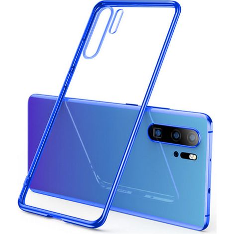 Custodia protettiva personalizzata per Huawei P30 Pro, realizzata in materiale TPU antiscivolo, vetro temperato e pannello posteriore in plastica rigida, con buona flessibilità e aperture precise per (1/2)