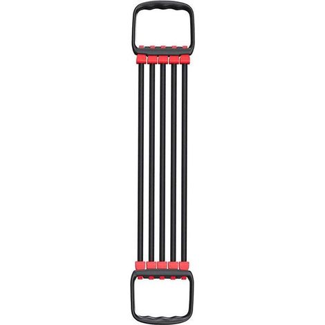Tubi di resistenza - set per allenamento con maniglie - elastici per fitness - fasce fitness - fitness - palestra - allenamento - fascia di resistenza. (1/4)