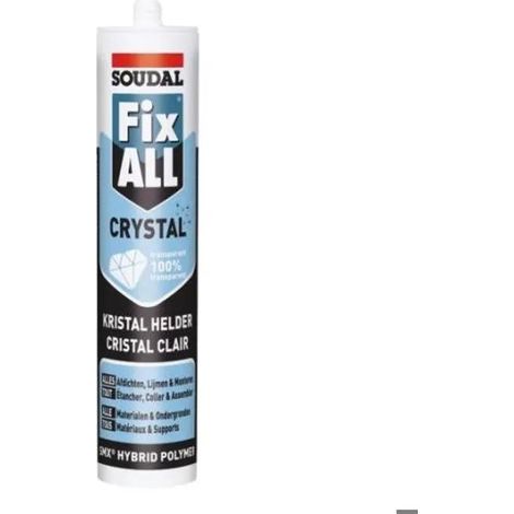 Soudal Fix ALL CRYSTAL Mastic-Kleber Transparent