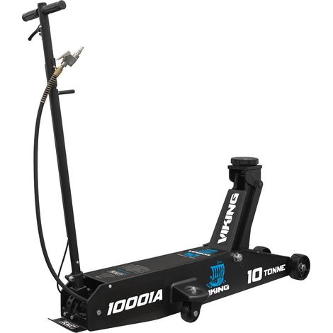 Sealey 10001A Viking Professional Long Reach Air/Manual Operation Trolley Jack with Rocket Lift 10 Tonne (1/4)
