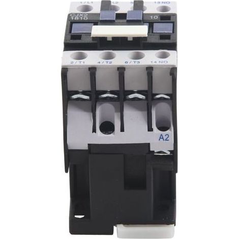 Contacteur Démarrage Moteur Relais Puissance 1NO AC 220V 50 60Hz 32A Triphasé Bobine (1/4)