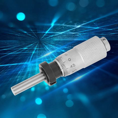0-13 mm Mikrometer-Flachkugelkopf zur Feinjustierung verschiedener Genauigkeitsinstrumente (Flachkopf mit Mutter) (1/5)