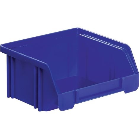 Sichtlagerkasten LK L85/65xB105xH45mm PS blau LA-KA-PE (1/3)