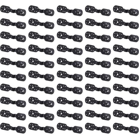 50 supports de clips réutilisables pour l'extérieur (1/5)