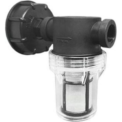 Tuyau d'arrosage Raccord robinet Réservoir d'eau Adaptateur de tuyau IBC Tonne Raccord de filtre Joint de fût Séparateur (filetage interne G3/4) (1/5)