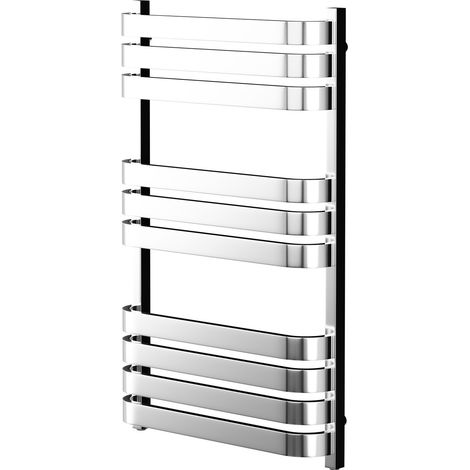 Vasco Chrome 800mm x 500mm Heated Towel Rail (1/5)