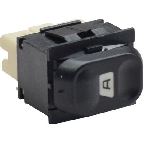 6552.Z7 Interrupteur principal de lève-vitre électrique pour Citroen Berlingo Xsara Jumpy Peugeot Partner 406 (Noir) (1/5)
