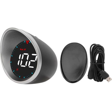 Compteur de vitesse numérique universel intelligent HUD multifonction pour camion, bus, camping-car, bateau, moto-Crezuo