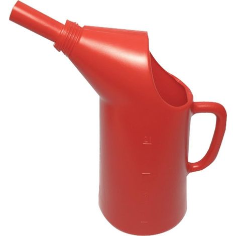 Verseur huile 3l PE rouge 3l Reilang (1/2)