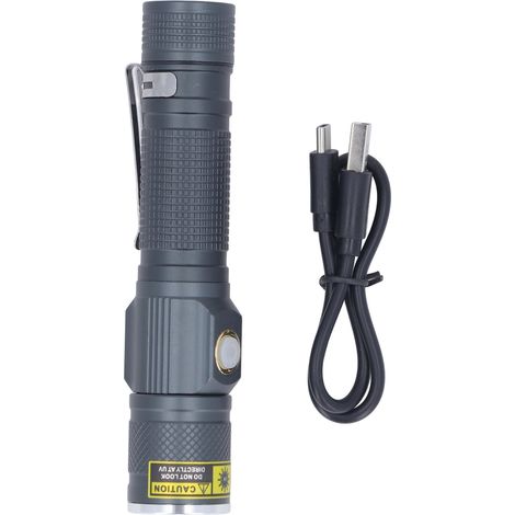 Ortviai Lampe UV 365 nm avec clip de fixation, étanche IPX4, charge USB-C, détecteur d’urine animale et taches (1/5)
