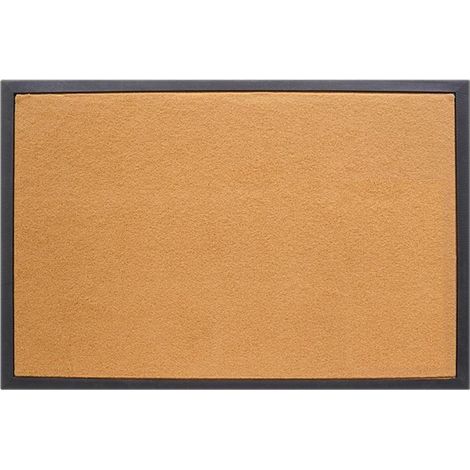 Zerbino di lusso per ingresso - antiscivolo, antipolvere, impermeabile e lavabile - 60x90 cm Beige