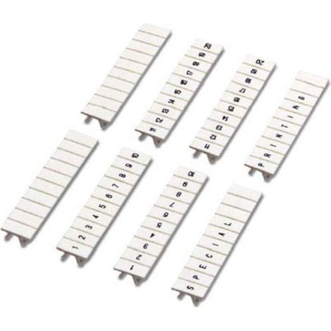 Phoenix Contact Klemmenmarkierung ZB 5 weiß 10-teilig 5,2mm Klemmenbreite 10 Stk
